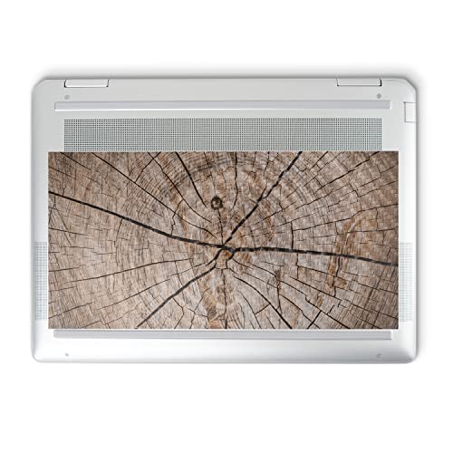 Image of MightySkins Carbon Fiber Skin Compatible with HP Spectre x360 14 inch (2022) Full Wrap Kit - Tree Rings | Protective, Durable Textured Carbon Fiber Finish | Easy to Apply | Made in The USA