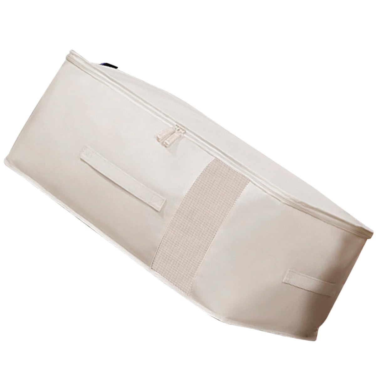 Contenedor para edredones bajo cama caja de almacenamiento textil grande