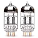Pair of Tung-Sol ECC803s 12AX7 Gold Pin Preamp Vacuum Tube