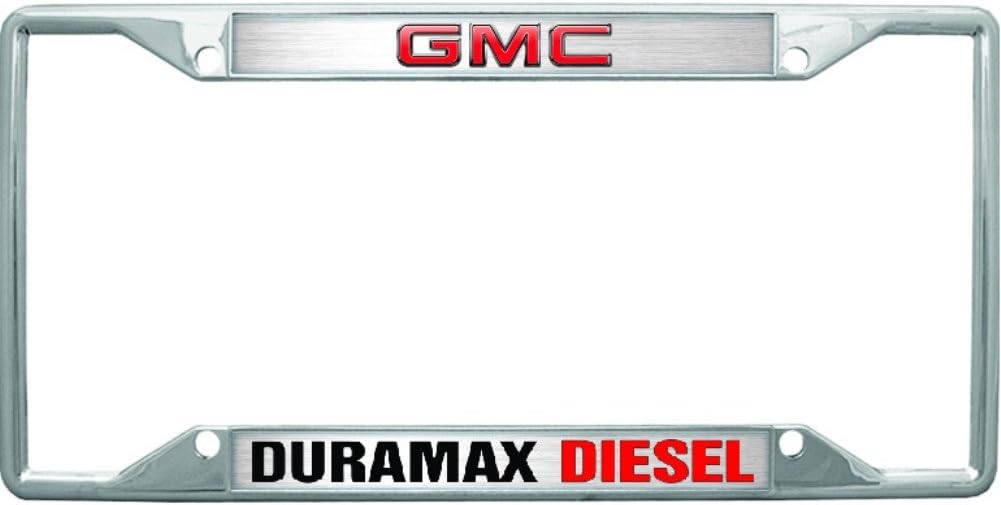 GMC Duramax Diesel License Plate Frame