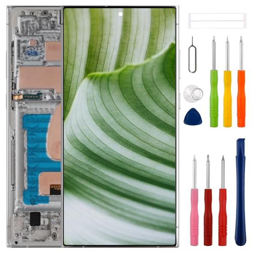 Écran LCD pour réparer un Galaxy S23 Ultra cassé kit complet avec cadre