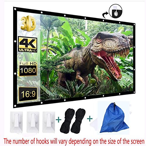 Pantalla de proyector plegable 120" 16:9 para exteriores miniatura 6