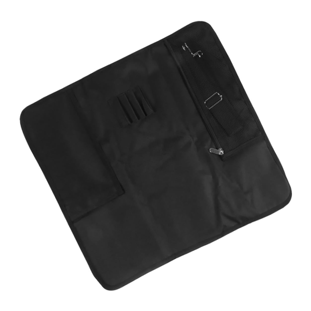 Étui portable de couteaux de chef noir pour vos sessions de camping en plein air