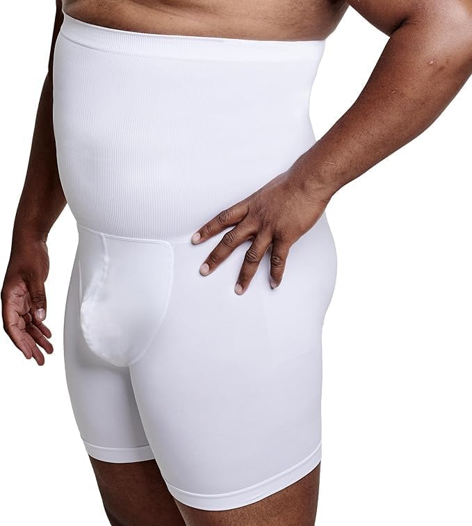QORE LOGIQ Tummy Control Shapewear Compression Shorts, Waist Compression, Mens Shapewear Tummy Control, Girdles for Belly Fat