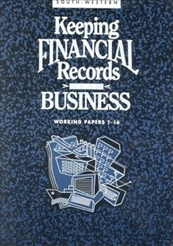 Paperback Keeping Financial Records for Business Book