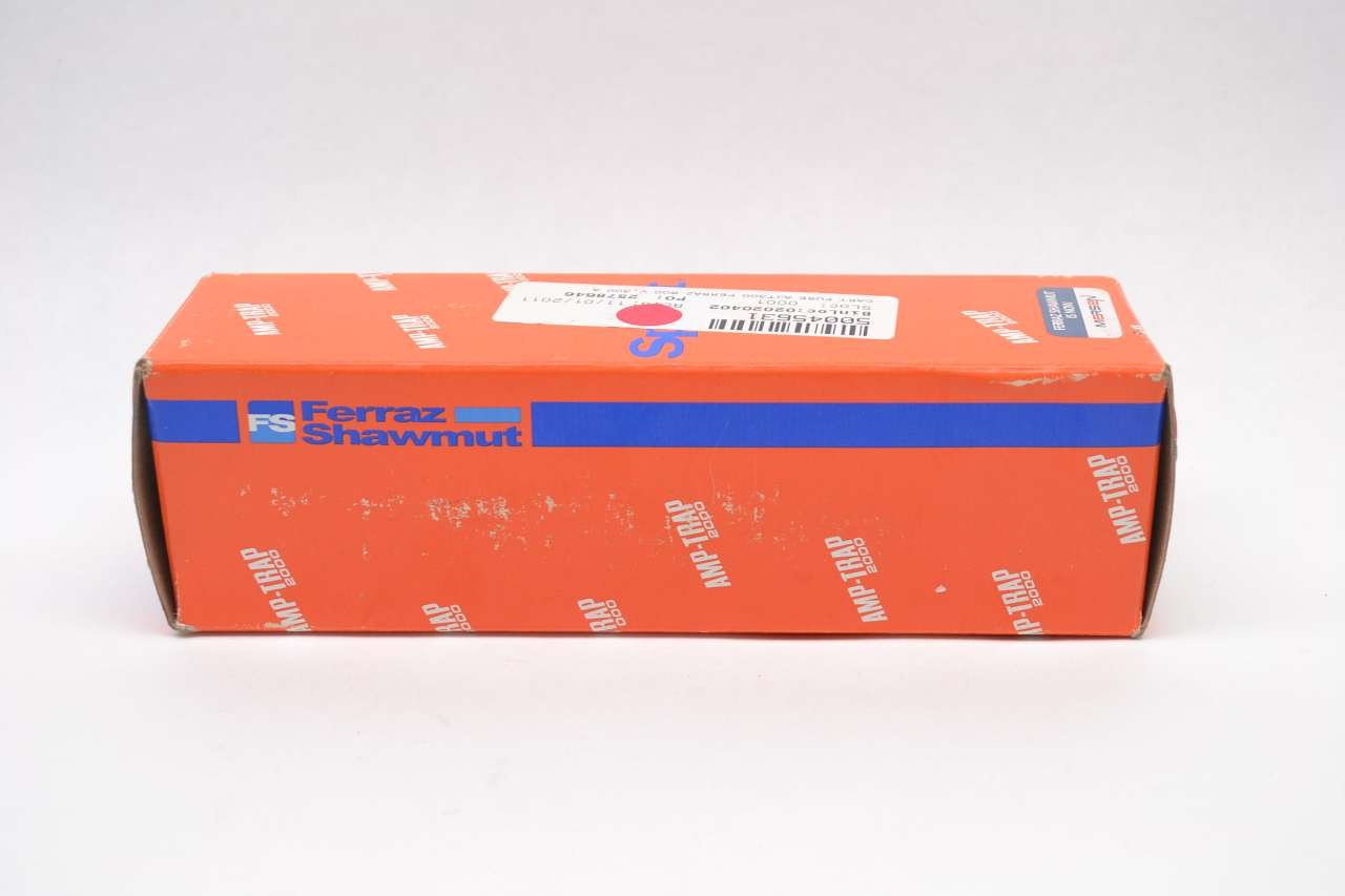 Ferraz ShawmutAmp-Trap 2000, SmartSpot AJT300 Current Limiting Time Delay Fuse, 300 A, 600 VAC/500 VDC, Class J