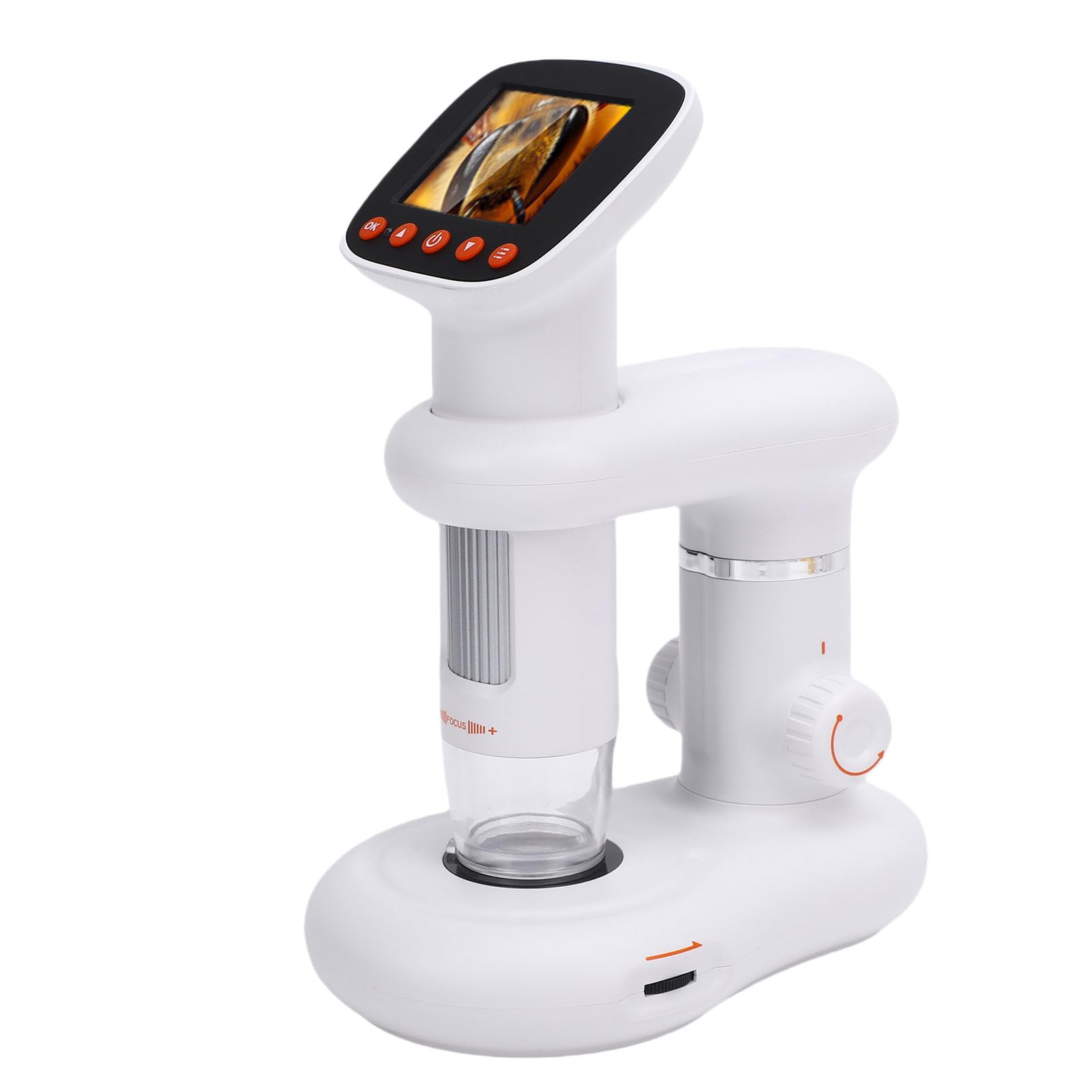 Handheld Digital Microscope Przenośny Mikroskop USB 1000X Powiększenie z 2 -calowym Ekranem LCD 1080p Kamera HD dla Studentów Dorośli Naprawa Obwodu