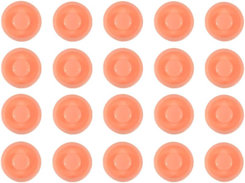 Locator Genuine Original Replacement Male Retention Inserts Caps, Standard, Light Retention, Pink 3.0 lbs (20-Pack)