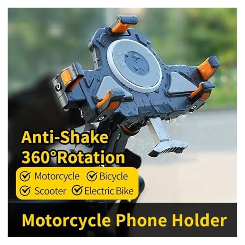 Support de téléphone pour moto anti-vibrations pour protéger le GPS - 2