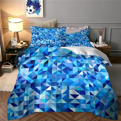 Housse de couette 3D anti-decoloration pour éviter le linge de lit terni - 6