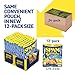 SPAM Lite Single Pouch, 2.5 Ounce (12 Pack), Fully Cooked Pork, 0g Trans Fat, Low Carb, Keto-Friendly, Gluten Free, Easy Open Pouch, Perfect for Sandwiches & Breakfast