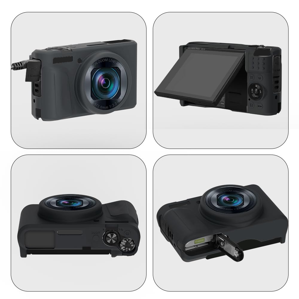 Amazon.com : Tedubax Silicone Case for Canon PowerShot SX740/SX730
