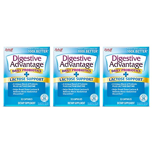 Digestive Advantage Lactose Defense formula, 32 Capsules (Pack of 3)