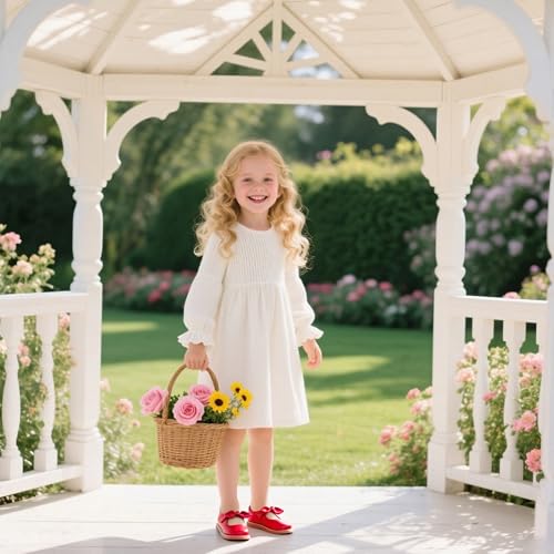 Image of Otter MOMO Toddler /Little Girls Mary Jane Slip-on School Uniform Party Dress Shoes