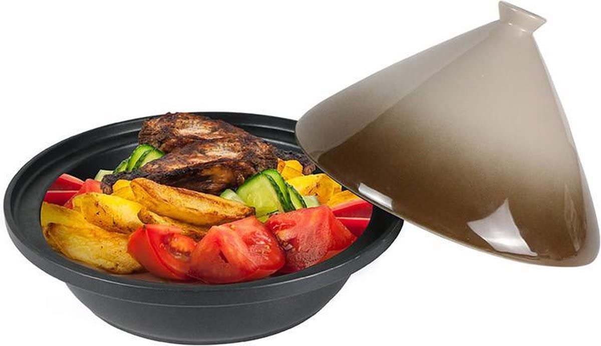 Tajine Ø 30 cm compatible avec toutes les plaques de cuisson, y compris induction.