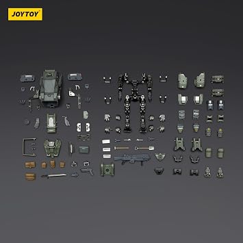 TOYVERSE JOYTOY 1/25 Dark Source Action Figure, APOC Series Bedrock Standard Combat Mecha Type, Movable Joints Character Model, 15+ Years Old