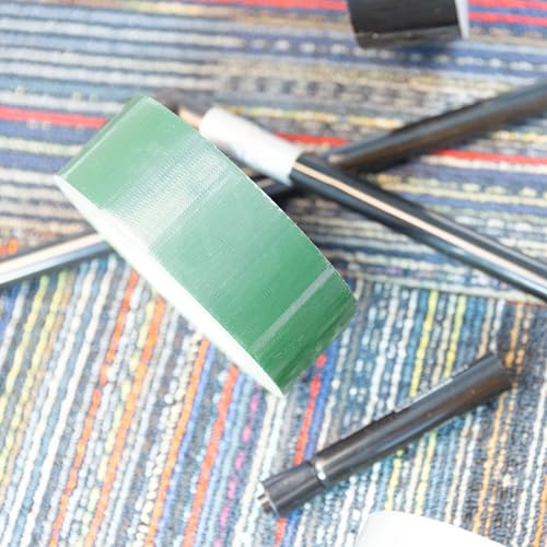 Image of BAZIC PRODUCTS Green Duct Tape, 1.88 in x 60 Yd, 12-Case | aggressive adhesive that tears by hand for repairs
