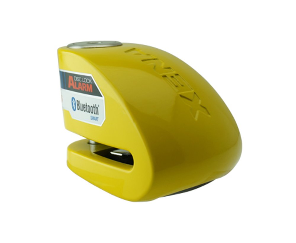 Moto Heaven Xena XX10 Alarm DISC Lock 3.3 X 2.4 (Yellow) 56