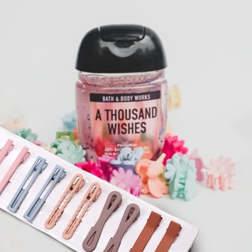 Confezione da 10 Fermagli per Capelli Colorati