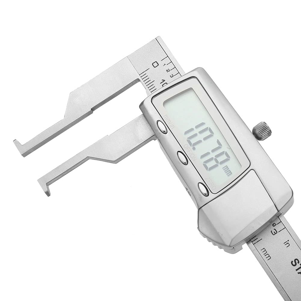 Calibrador Electrónico Digital 14-75 Mm Ranura Interior Herramienta de Calibrador Vernier de Acero Inoxidable Medidor Electrónico Digital
