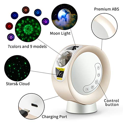 image for LITENERGY LED Sky Projector Light, Galaxy Lighting, Nebula Star Night 