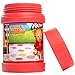 Daniel Tiger's Neighborhood Stainless Steel 13 oz Food Jar for Kids, Red -Double Wall Insulated, Leak-Proof thermos Jar Keeps Liquids & Food Hot or Cold for Hours-Fits Inside All Lunch Boxes & Bags