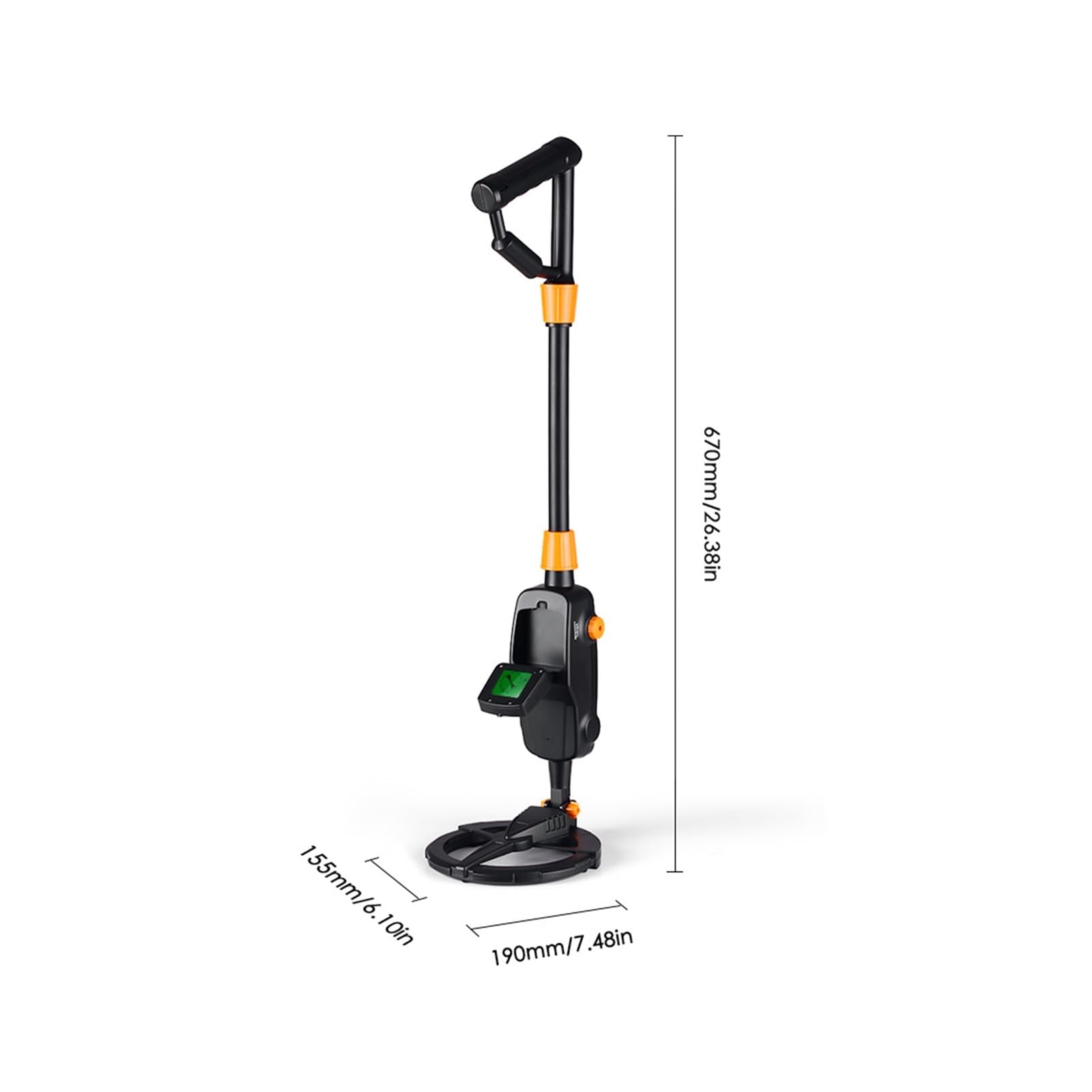 Detector De Metales MD1008A wykrywacz metali złota Pinpointer ręczny złoty skarb podziemny wykrywacz metali Tracker Seeker Finder dla dorosłych dzieci Wykrywaj bardziej efektywnie(Sand Scoop)