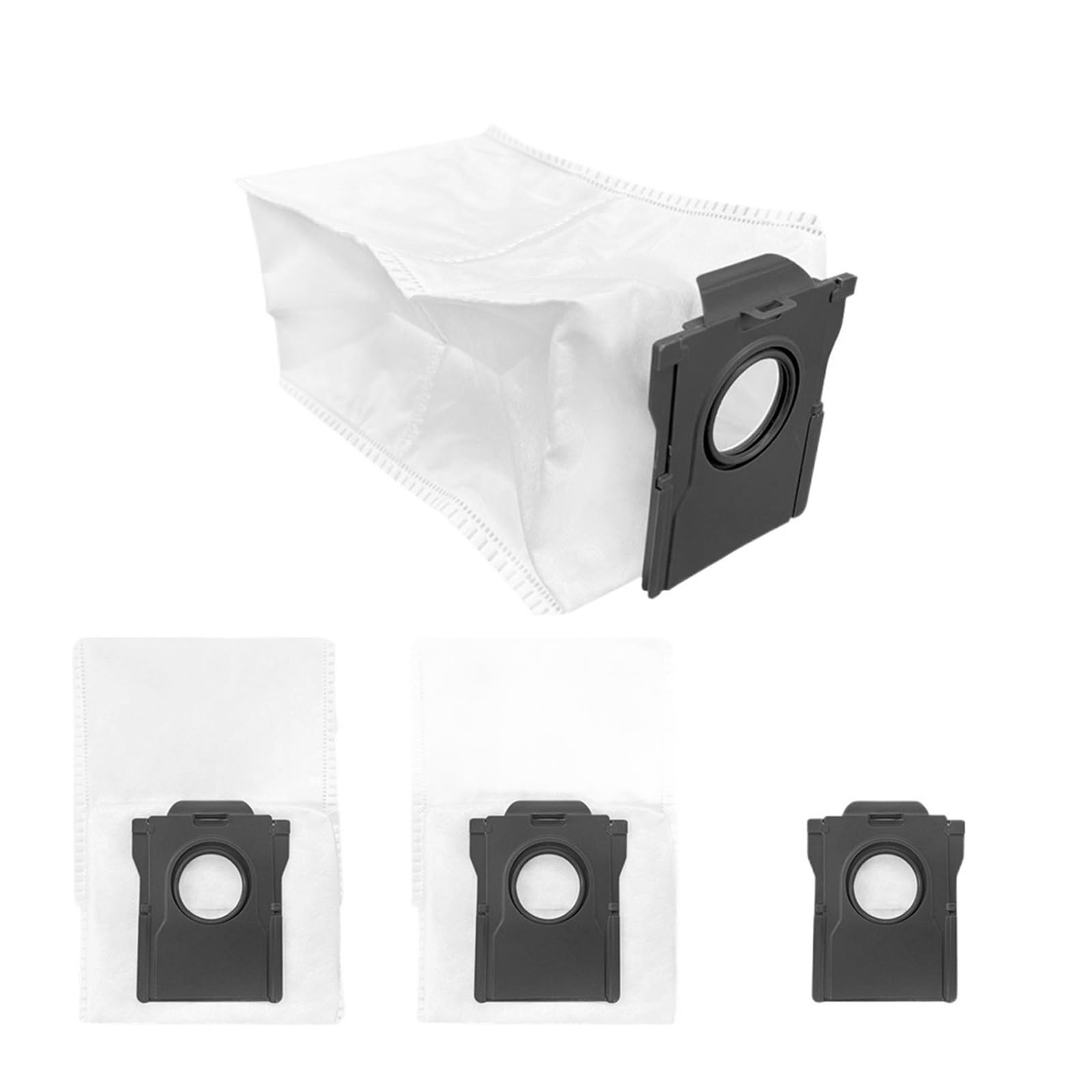 Kvcccss Set1 Large 3 5 Litres Disposable Vacuum Bags ，Compatible For Conga，X100 With Meltblown Fibres Filter Pack Of 4 Or 10(Set1)