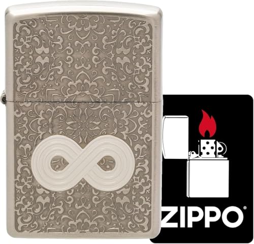 Encendedor Zippo Aceite Latón Vintage Nickel miniatura 2