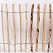 Aquagart Staketenzaun Höhen 50cm - 120cm hoch Lattenabstand 3-5cm Gartenzaun Kastanienzaun aus Haselnuss Langlebiger Holzzaun Zaun Rollzaun inkl. Krampen (Haselnuss 80cm, 5m)