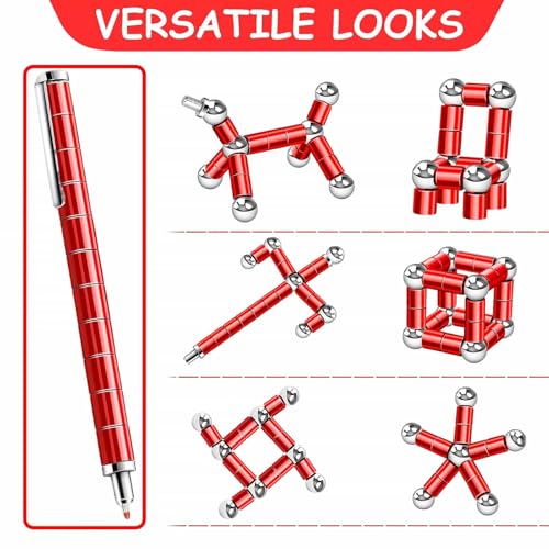 Fidget Pen Gifts for Men – Best Novelty Christmas Stocking Stuffers for Young Men,Birthday Gift for College Guys Him Her White Elephant Gift for Adults, Anxiety Relief Items for Office Worker Teacher