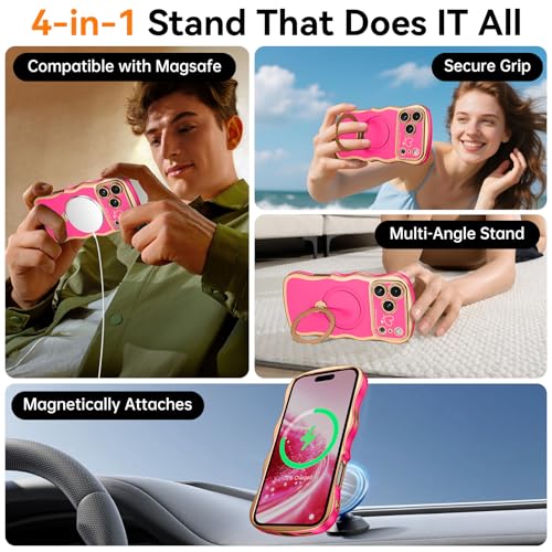 Protection iPhone 17 Pro Max rose vif pour vos sorties et selfies - 6