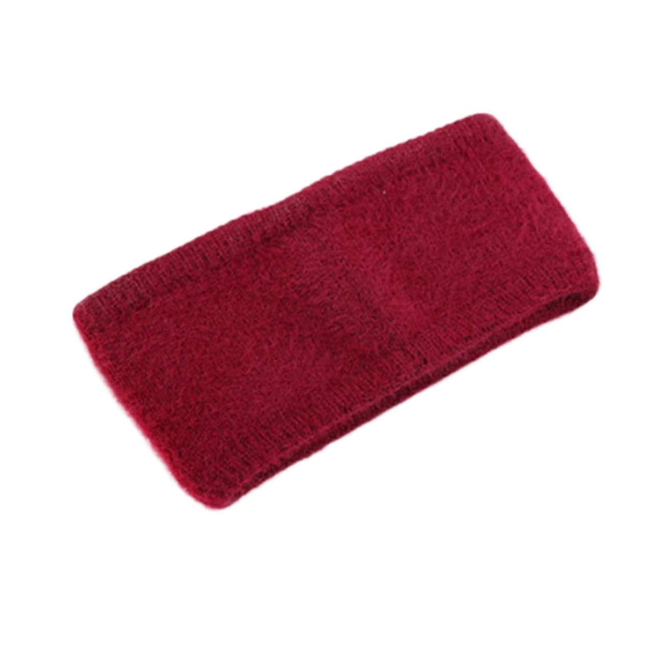 GLSTOY Thick Knitted Headband Pearl Women's Hair Band Soft Headwrap for Girls Stylish Headband