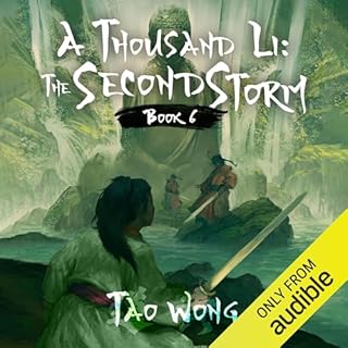 A Thousand Li: The Second Storm Audiolibro Por Tao Wong arte de portada
