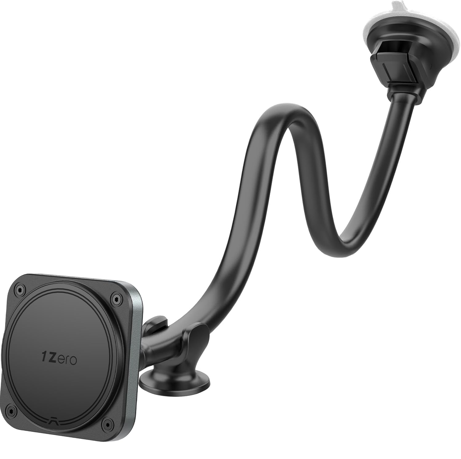 1Zero Upgraded Magnetic Car Phone Mount for MagSafe 14-Inch Long Arm Extension with Strong Suction Cup Truck Phone