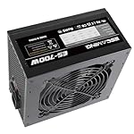 700W Power Supply Non Modular ATX PSU with 120mm Ultra Quiet Cooling Fan, Support 115/220V Switch, All Protections - Image 3