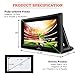 Talvania 33 Feet Inflatable Projector Screen for Outdoor and Indoor TV Movie Watching, Huge Screen, Blower, Tie Downs, Stakes, Sandbags and Storage Bag, Quick Blow Up, Jumbo (33' Black)