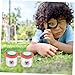 BRIGHTFUFU 4pcs Magnifying Boxes Viewer Cages for Boys and Girls Bug Toys Boys and Girls Educational Science Tool