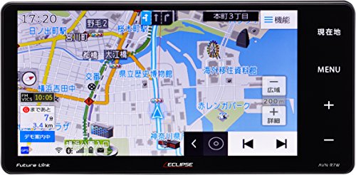 �f���\�[�e�� �C�N���v�X(ECLIPSE) �J�[�i�r AVN-R7W �n�}�����X�V �n�f�W(�����Z�O/�t���Z�O)/VICS WIDE/SD/CD/DVD/USB/Bluetooth/Wi-Fi 7�^���C�h