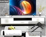 TV Legs for Roku Vizio Konka LG Toshiba TV Legs Replacement Stand for Smart TV 45 inch 46 inch 49 inch 50 inch 55 inch 60 inch 65 inch Smart Universal TV Stand