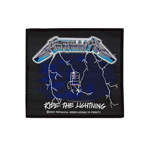 Écusson Metallica « Ride the Lightning » Metallica, Noir , S