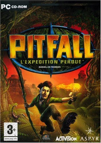 Pitfall Harry jeu vidéo de plateforme rétrogaming sur console de salon