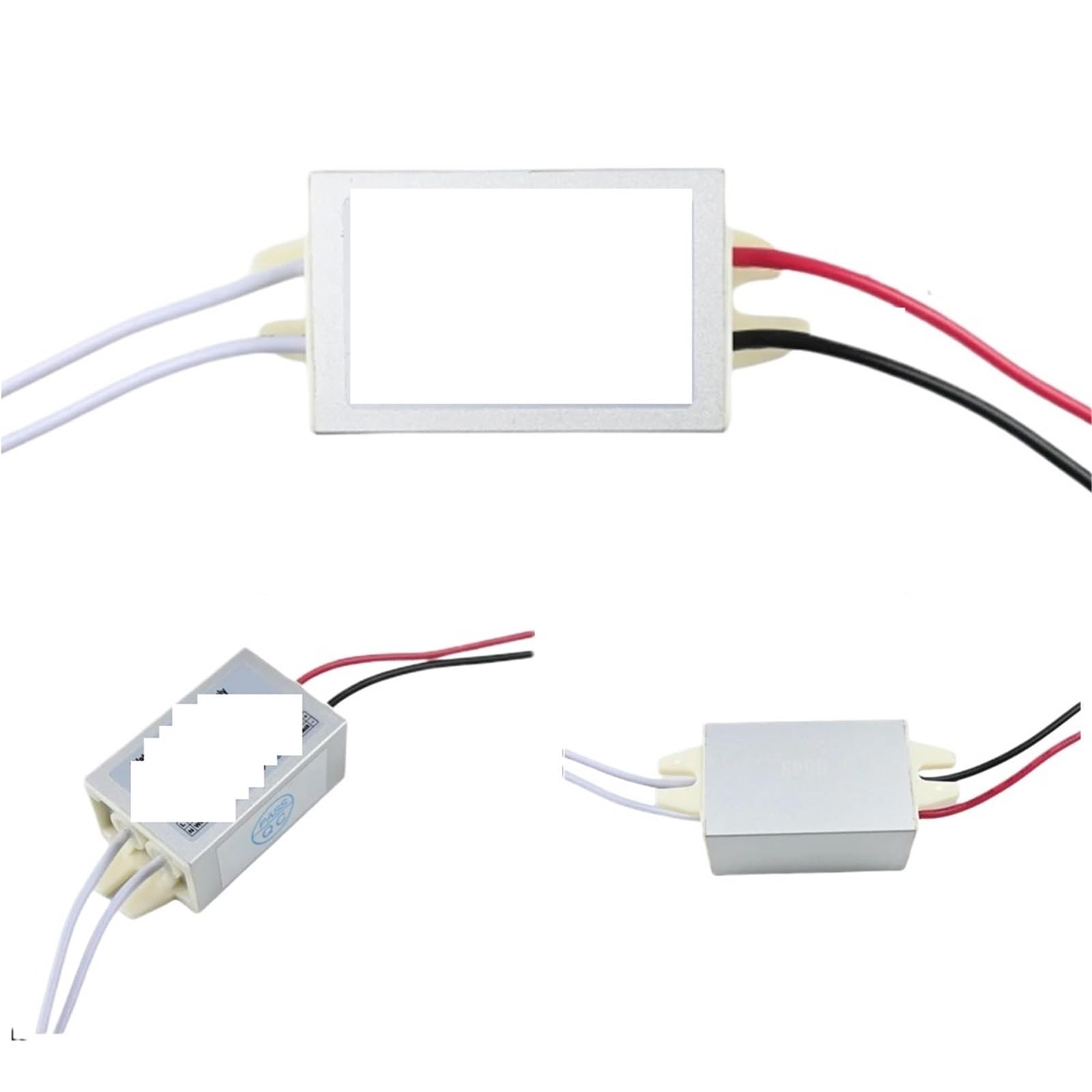 Transformateur d'éclairage étanche IP67, AC 110V/220V vers DC 12V/24V, Alimentation à découpage 12W/20W/36W/100W, Driver LED for Ruban LED(12W,12V)