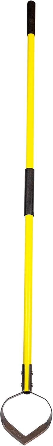 Xtreme Weeder (Scuffle Hoe Cultivator, 54" Fiberglass Handle with Grips)