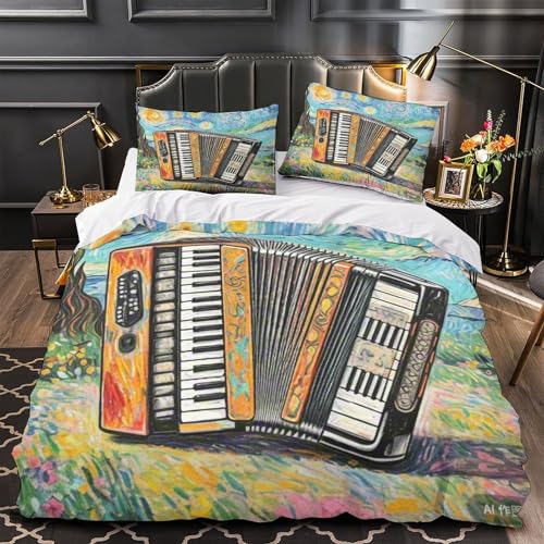 Housse de couette accordéon avec fermeture éclair cachée pour lit enfant