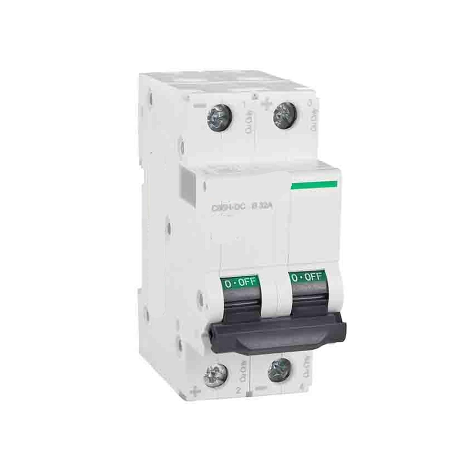Interruptor automático miniatura eléctrico C65-DC para protección de paneles solares fotovoltaicos