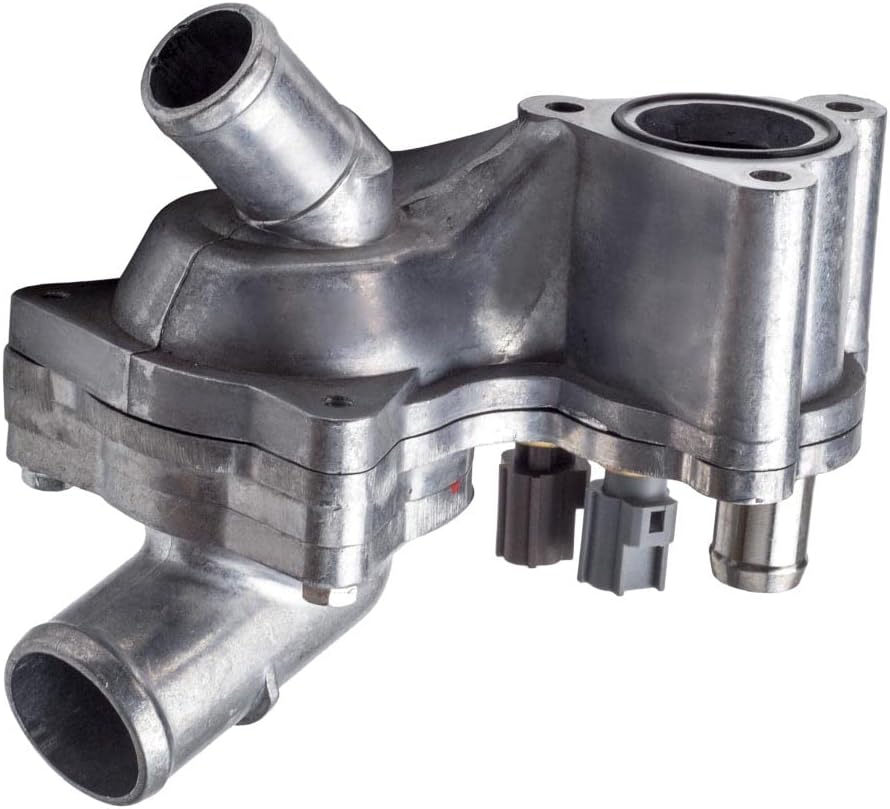 maXpeedingrods Thermostat Housing Kit, Aluminum Metal Thermostat Housing for Ford Explorer Mountaineer 4.0L 2002-2010