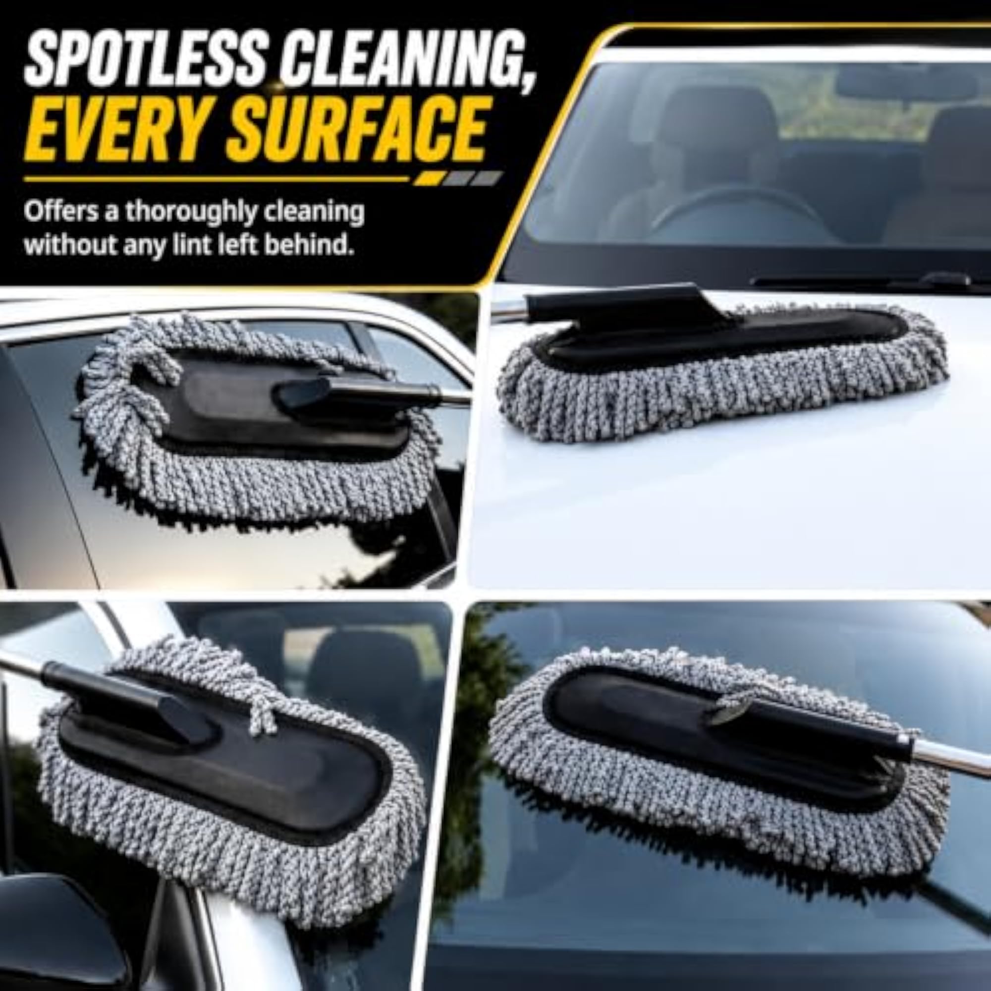 Premium Car Duster for Scratch-Free Cleaning