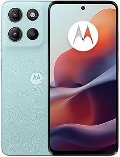 Motorola Moto G15 4G LTE (XT2521-2) 4+512GB Dual Sim | GSM Unlocked | International Model | for T-Mobile, Metro PCS, Mint, Ultra, & Tello - (Celeste)