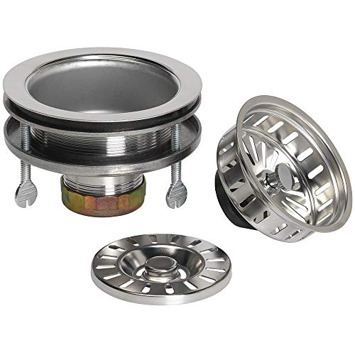 Colador para Fregadero de Cocina en Acero inoxidable